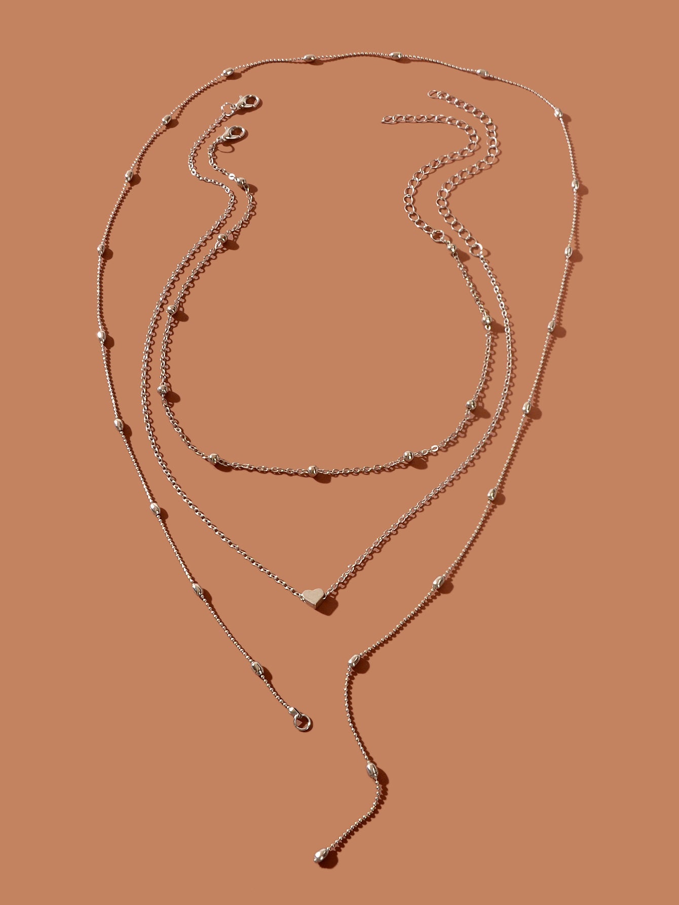 Stunning Multi-Layered Chain Link Necklace Trendy Statement Jewellery for Women